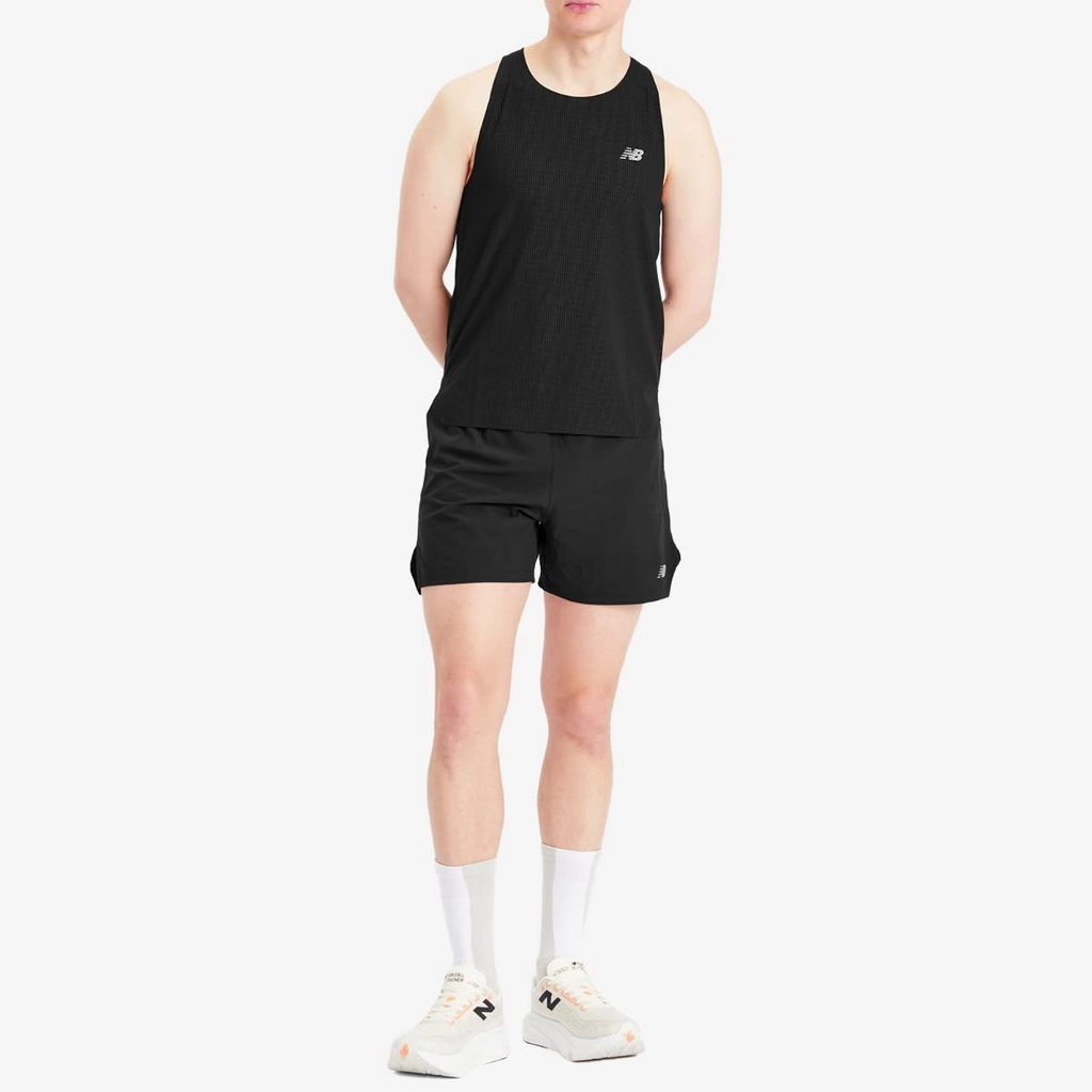 New Balance Race Day Ultra Light Singlet Black